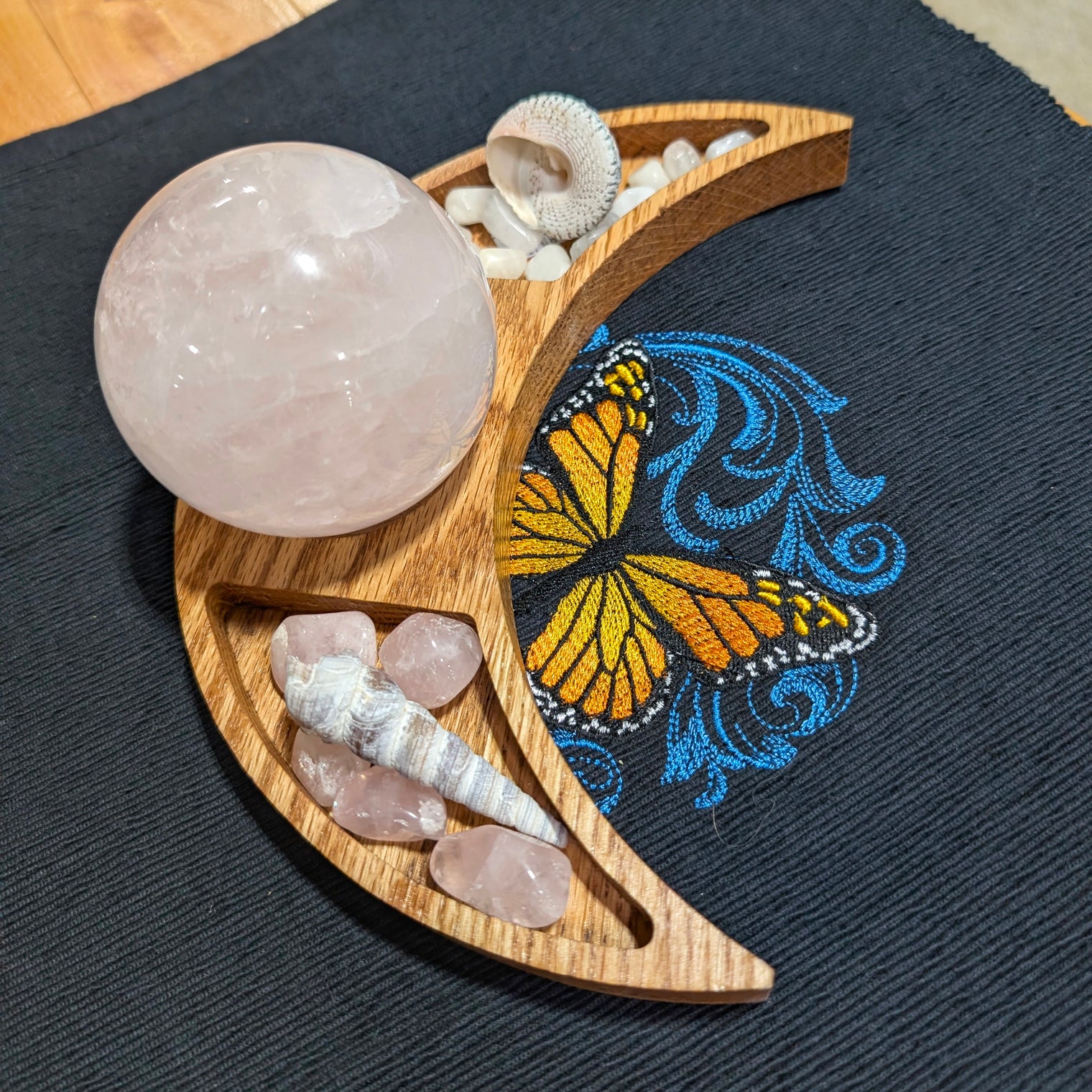 Wooden Moon Tray