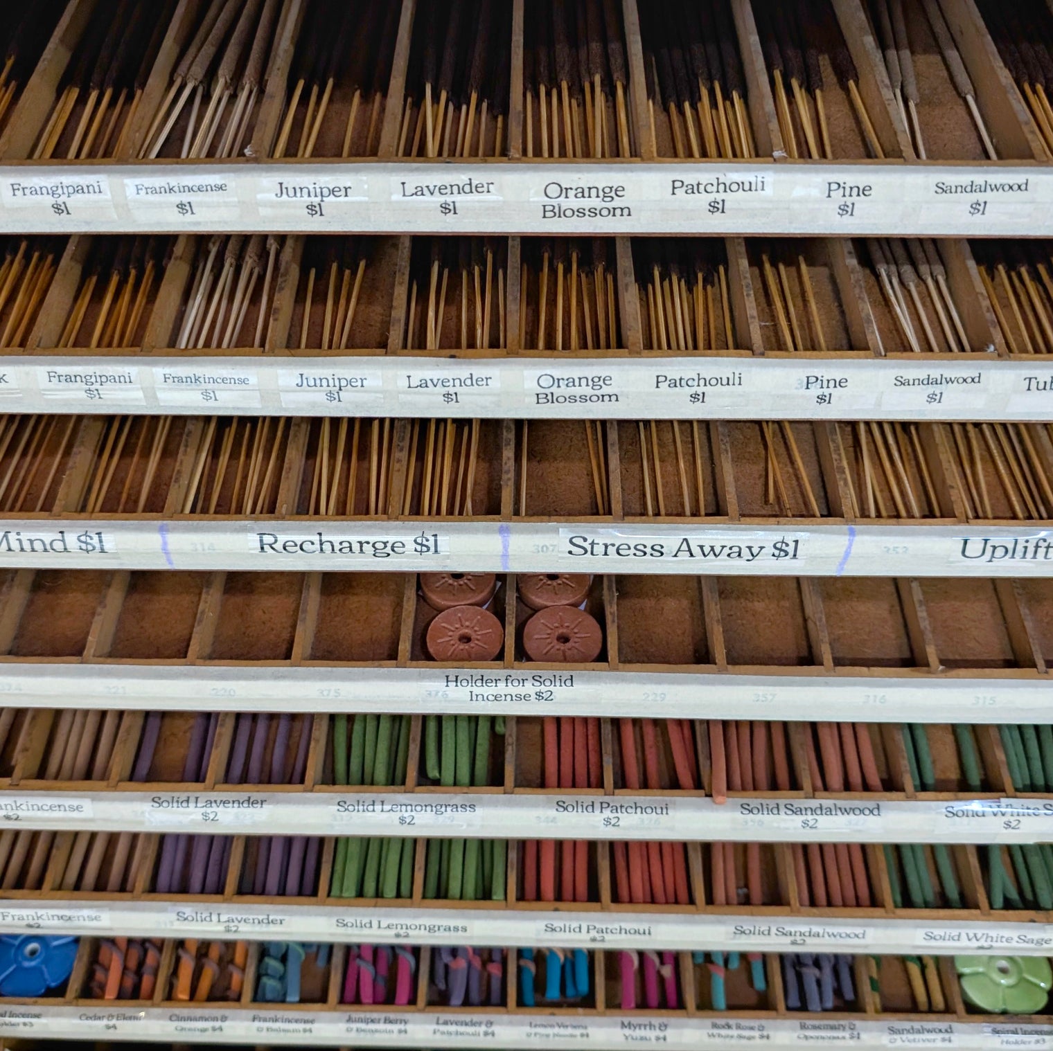 Incense by the Stick