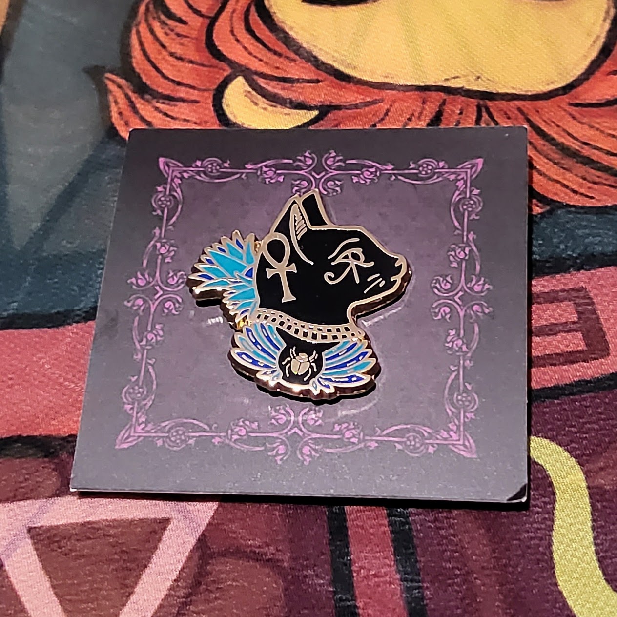 Bastet Enamel Pin