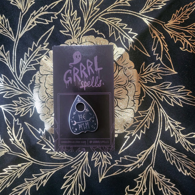 Pronoun Planchette Pins