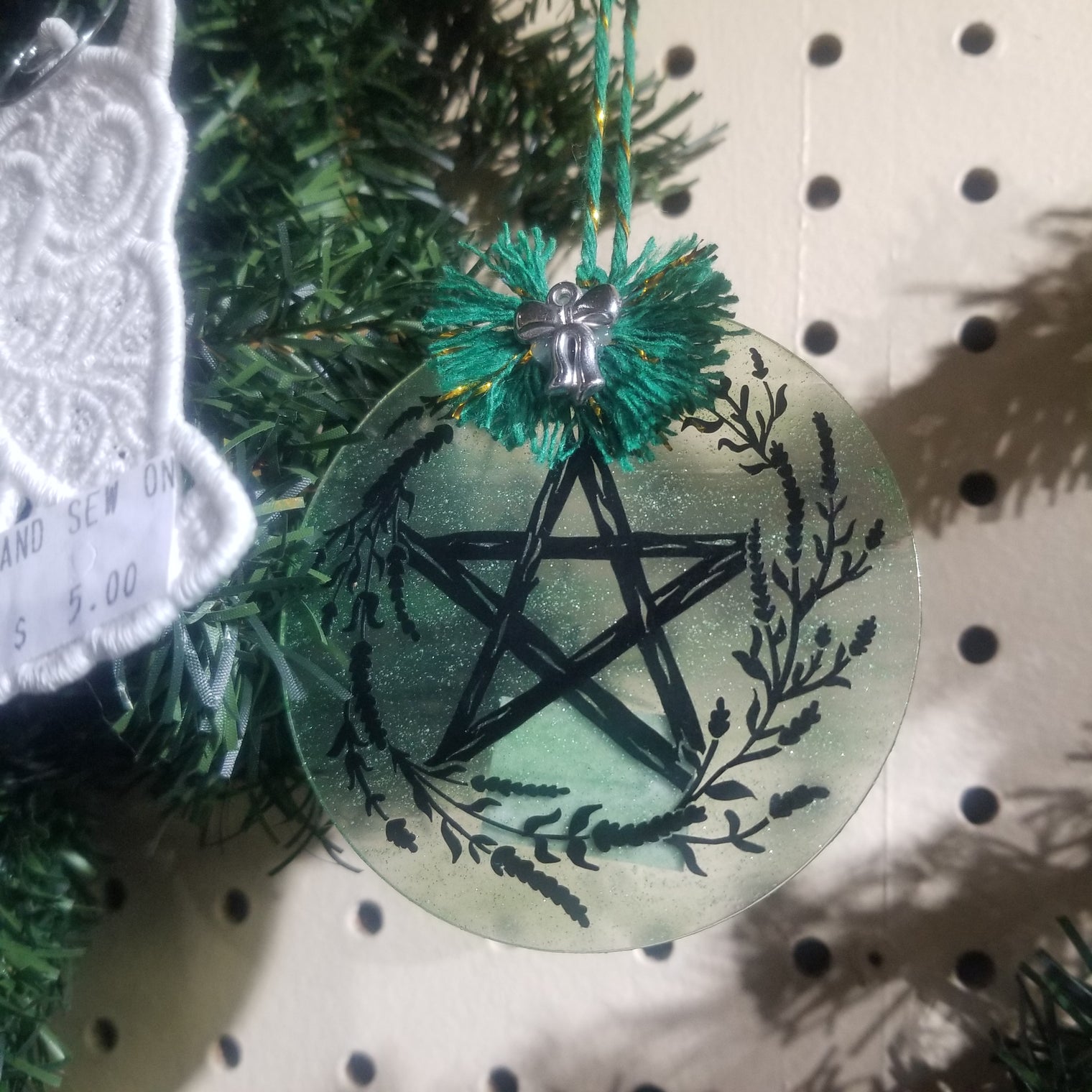 Vinyl Yule Ornaments