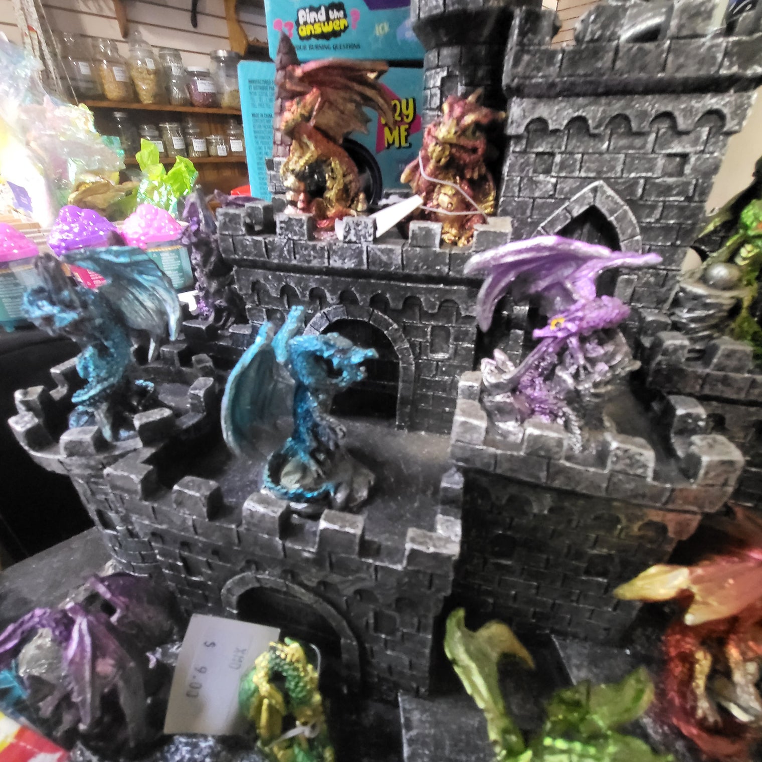 Mini Grown Dragon Figurine