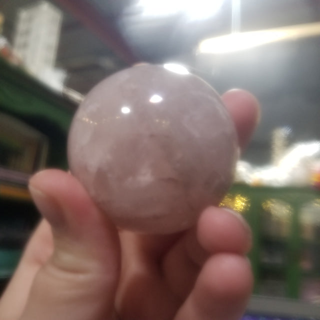 Rose Quartz Sphere