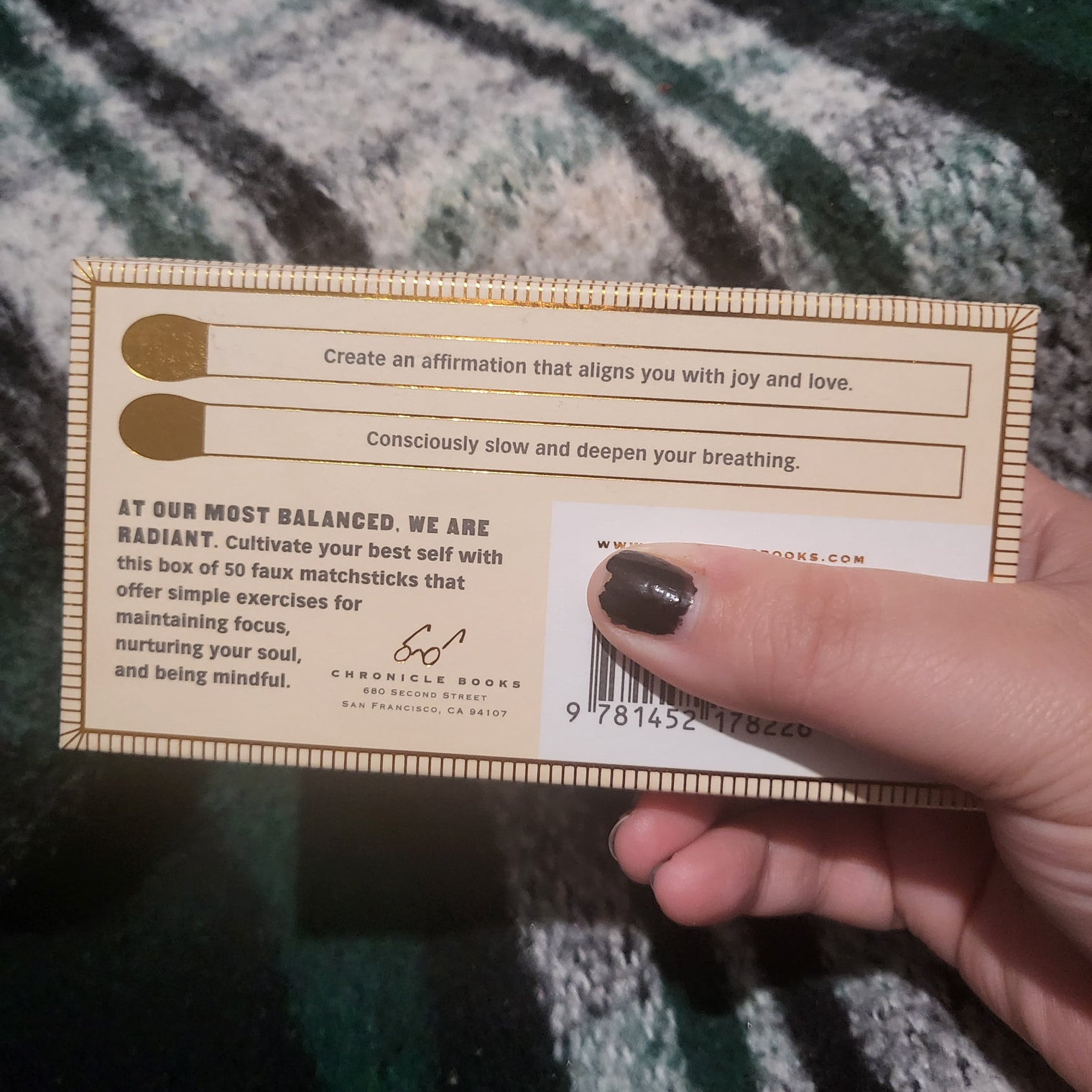 Spark Matchbook Prompts - Connections, Balance, Magic