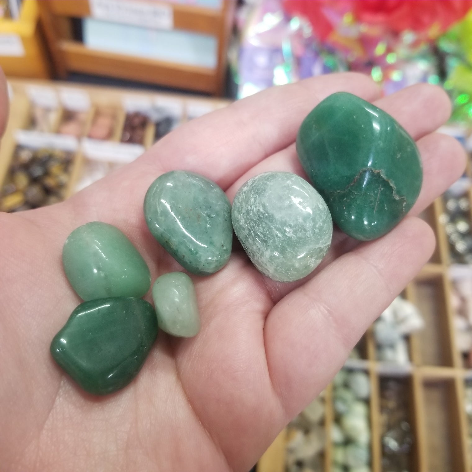 Green Aventurine Tumbles