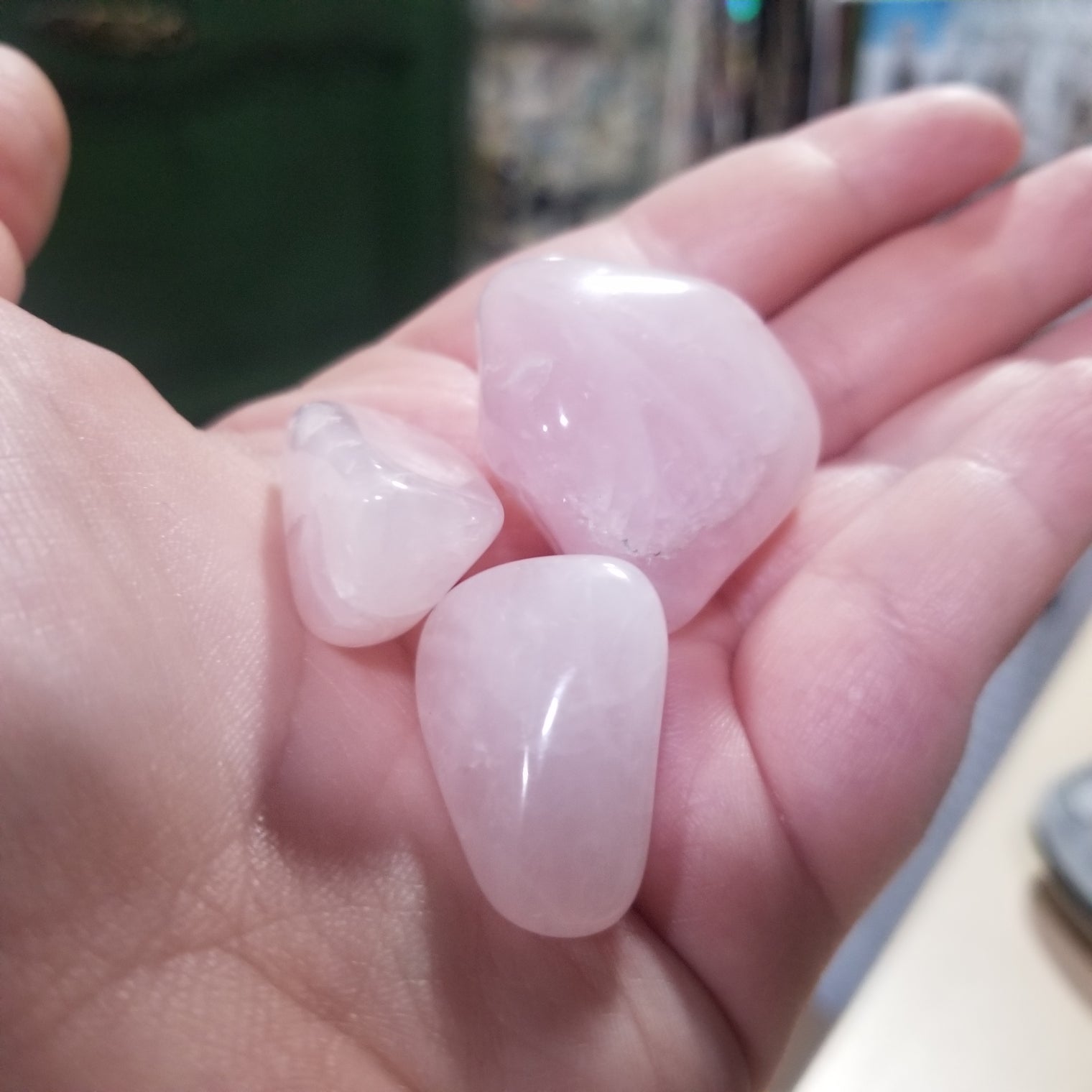 Rose Quartz tumbles