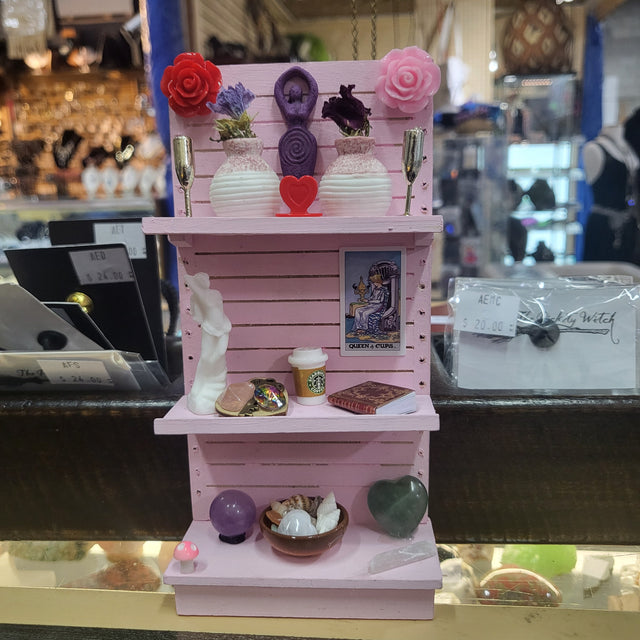 Miniature Witch Shelves