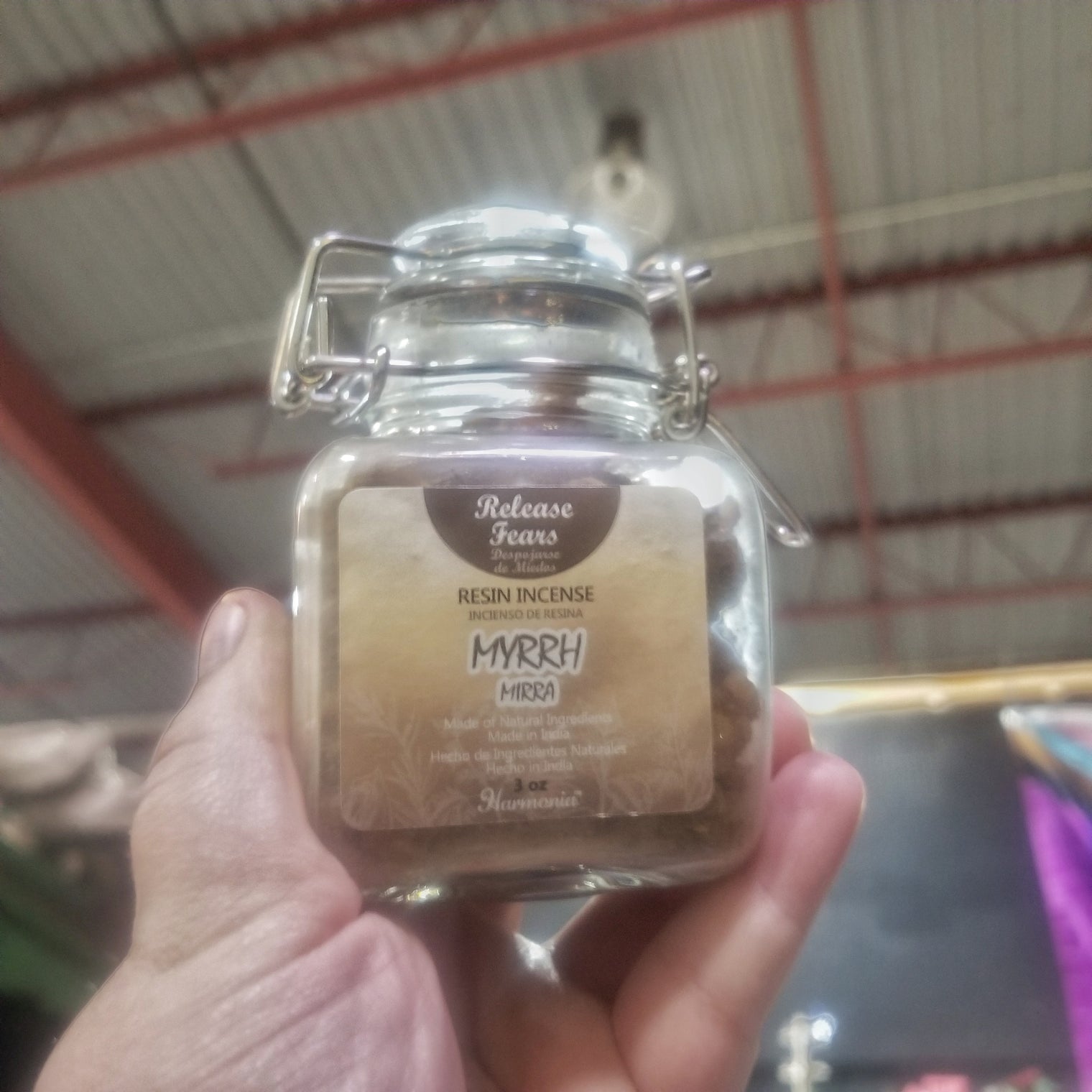 3 oz jar of Myrrh
