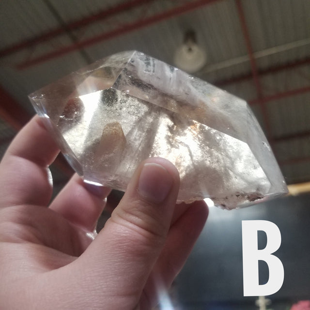 Unique Smoky Quartz double-terminated points