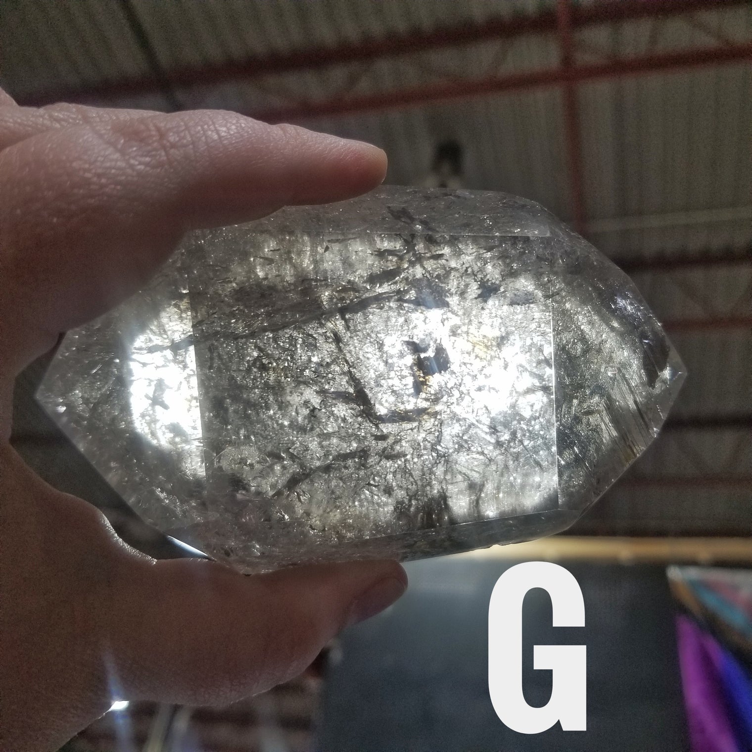 Unique Smoky Quartz double-terminated points