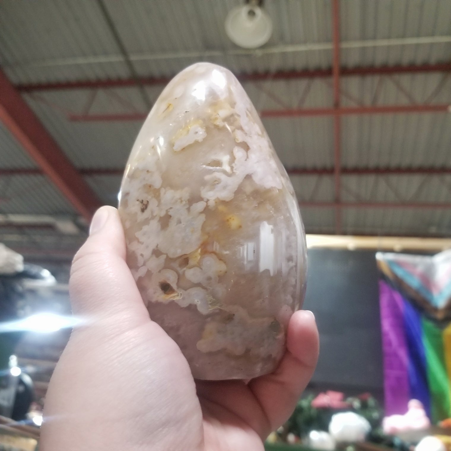 Flower Agate freeform