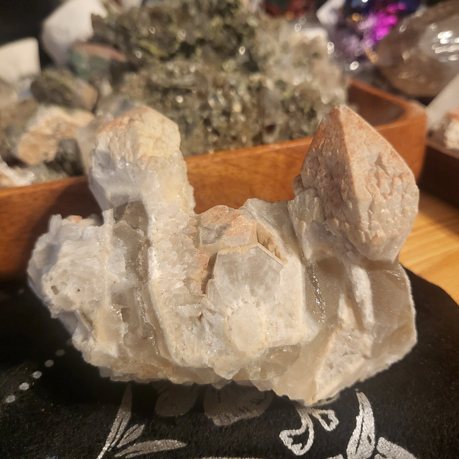 Sceptre Quartz Cluster