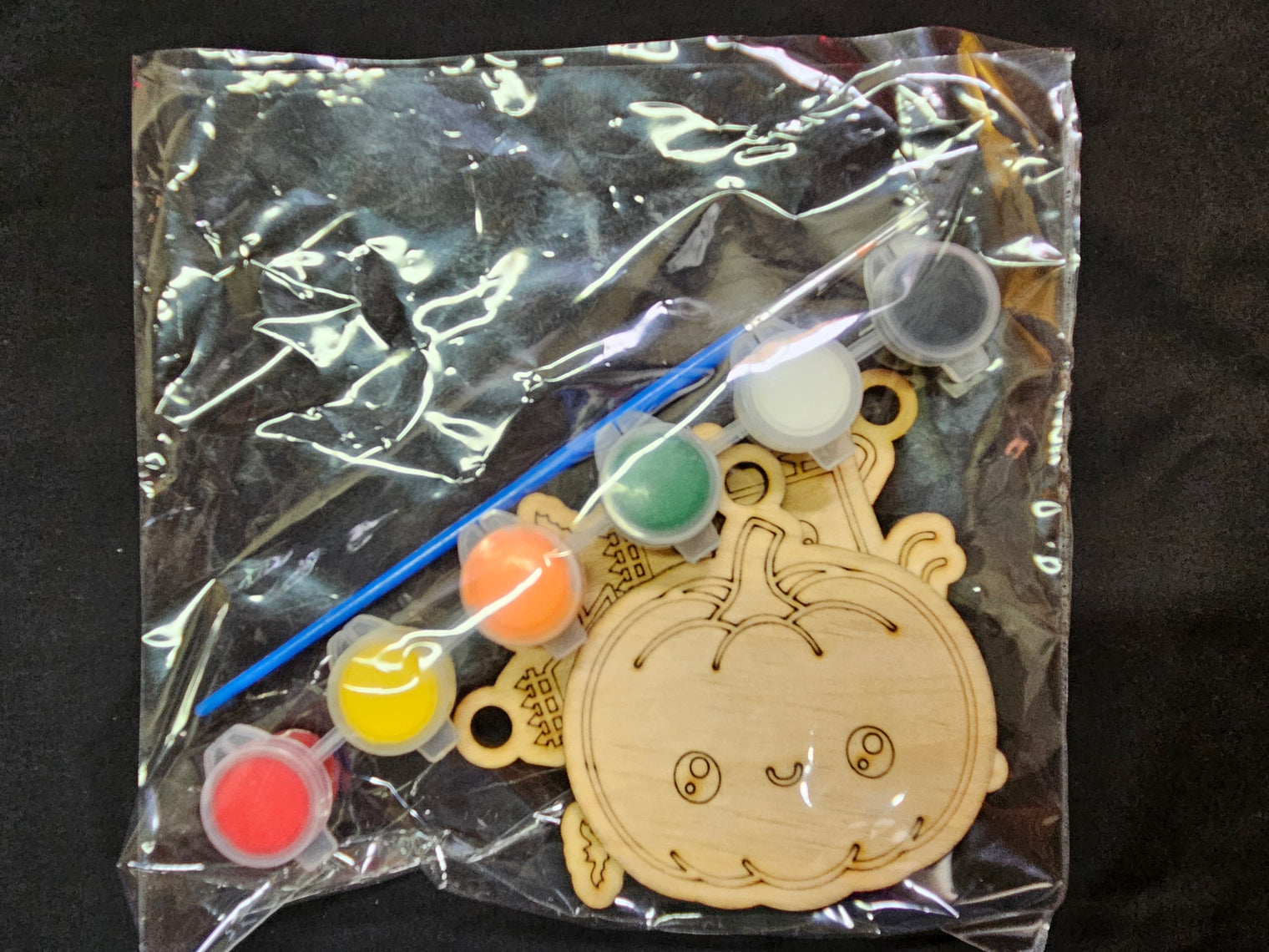 Paint Your Own Halloween Ornaments Kit