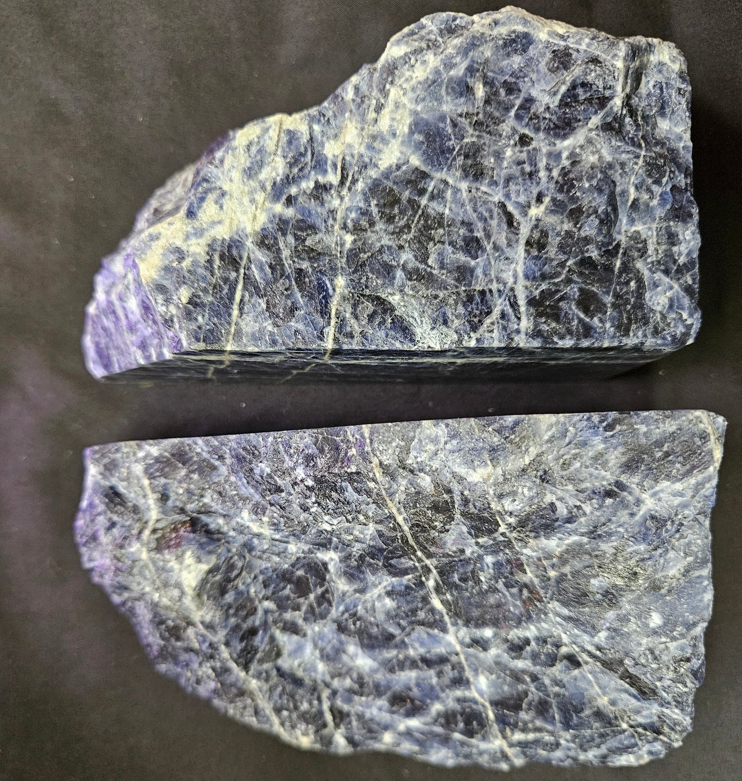Sodalite Bookends