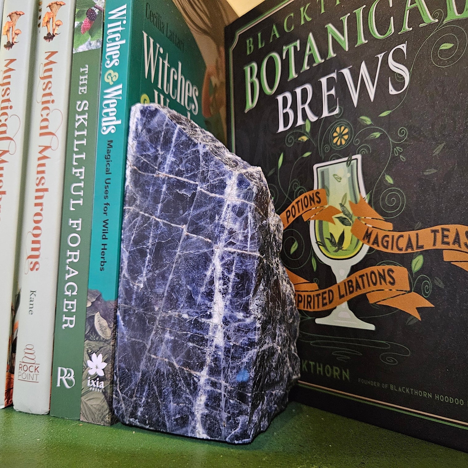 Sodalite Bookends