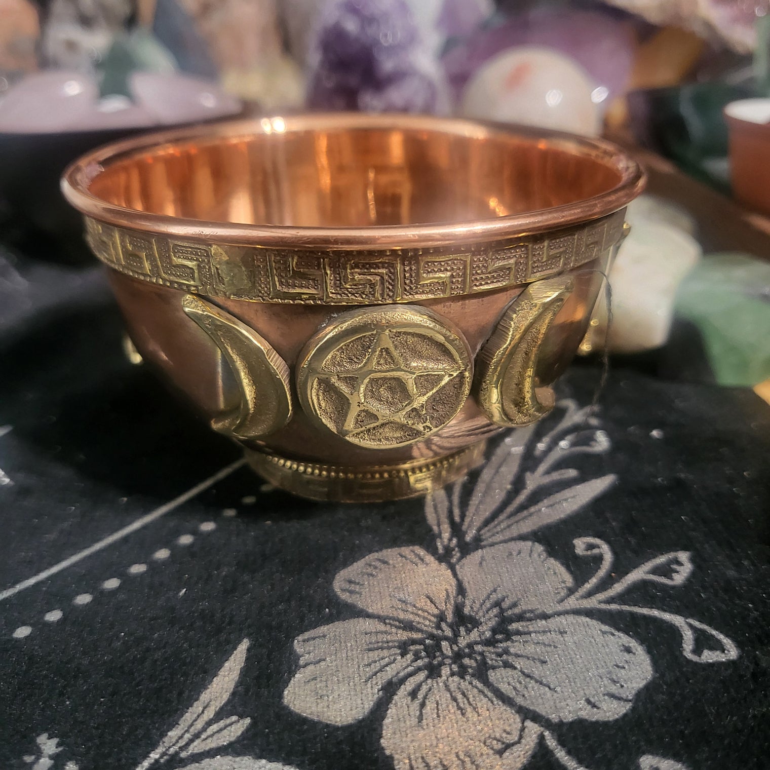 Copper Moon Offering Bowl