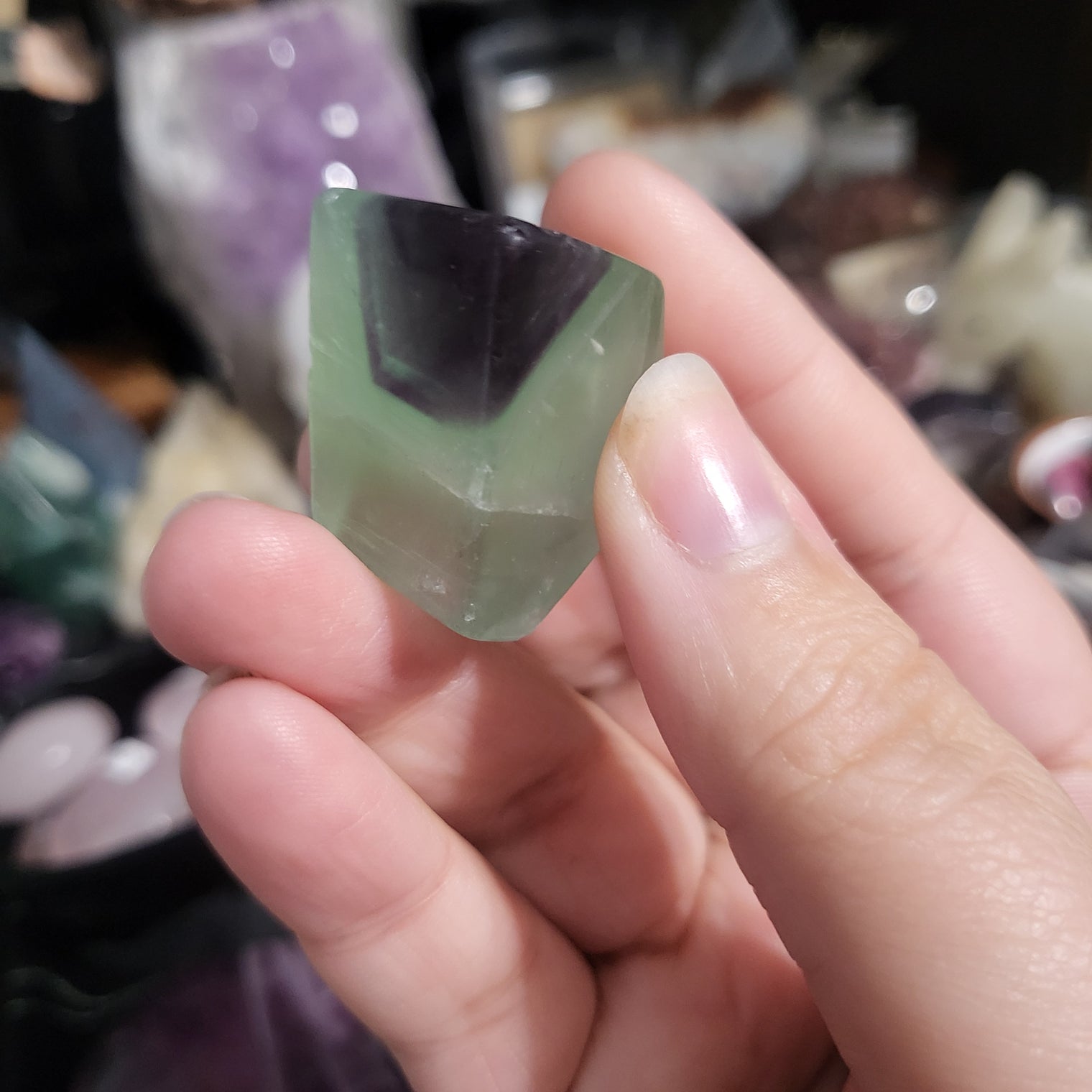 Rainbow Fluorite Freeforms