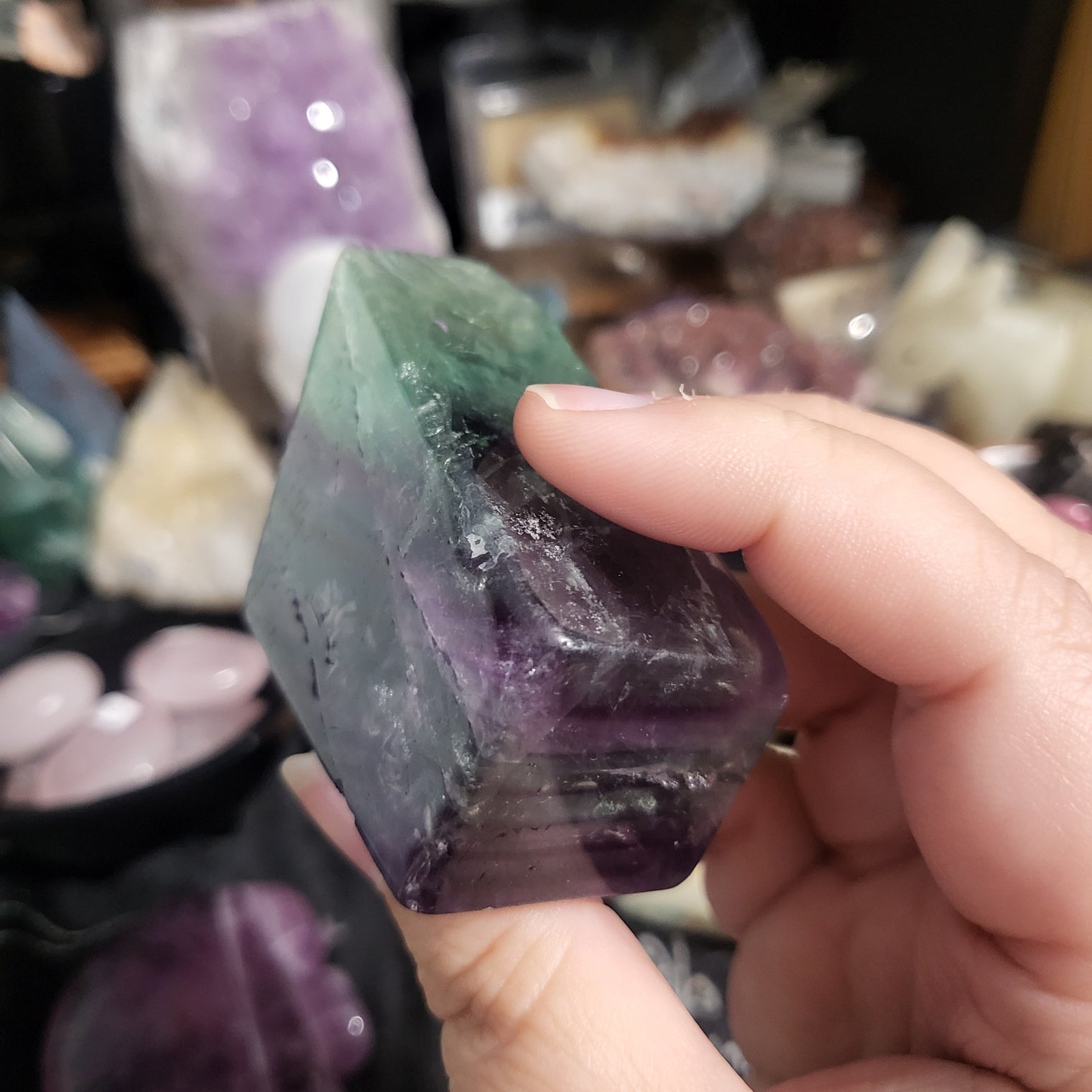 Rainbow Fluorite Freeforms
