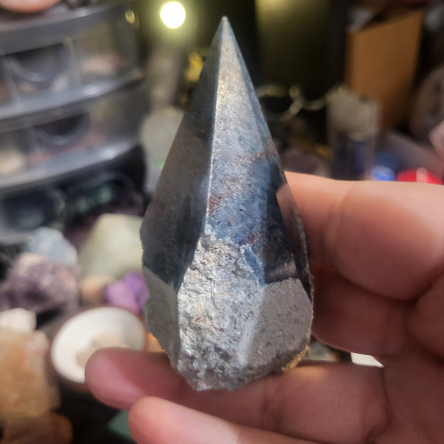 Blue Kyanite Standing Polished Point