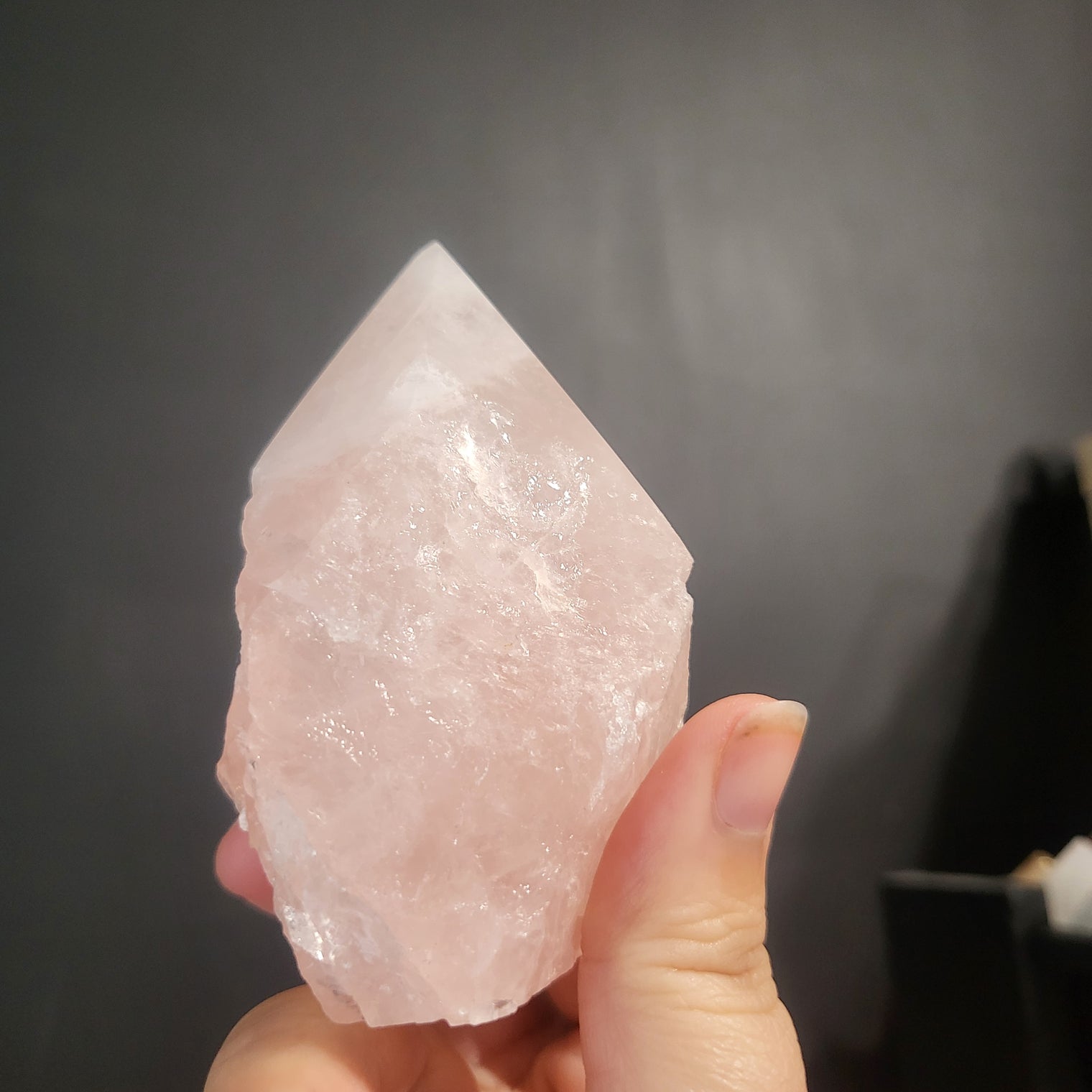 Rose Quartz Standing Point