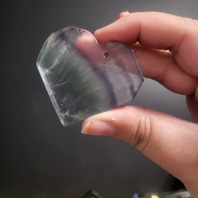 Imperfect Fluorite Hearts