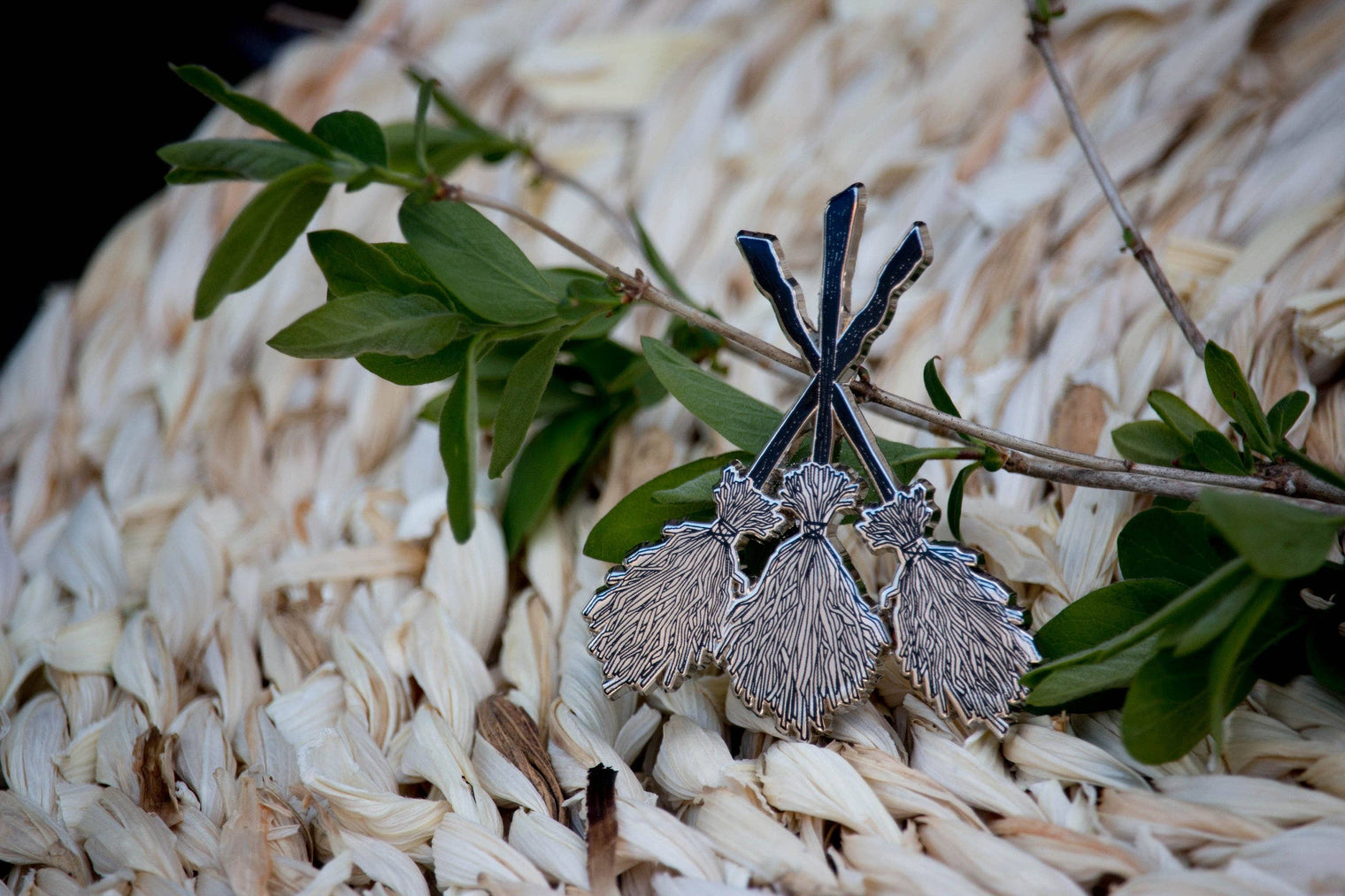 Power of Three Enamel Pin