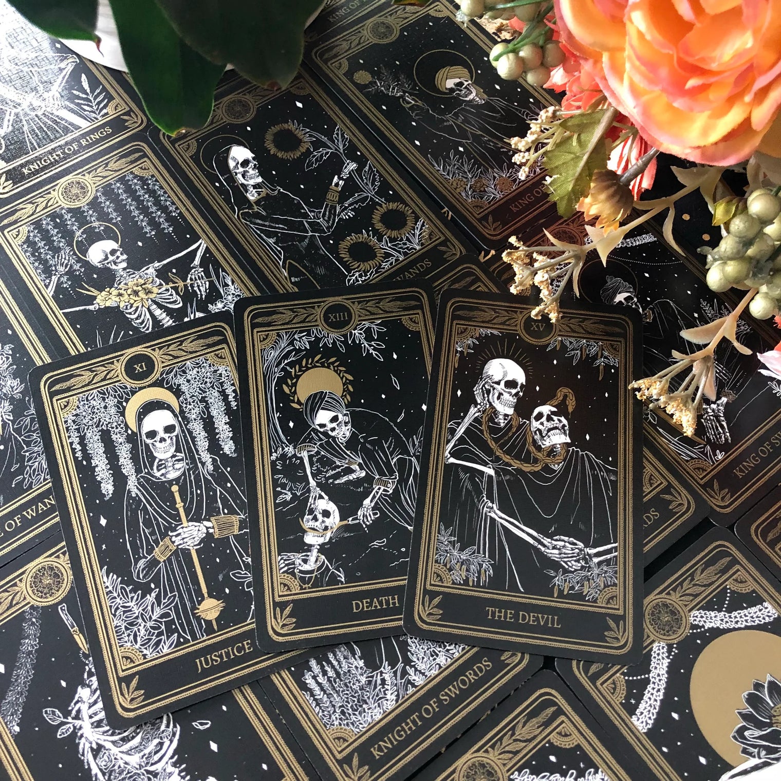 The Marigold Tarot - Gilded Gold