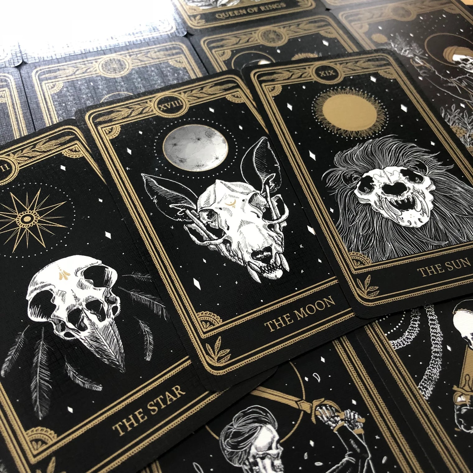 The Marigold Tarot - Gilded Gold