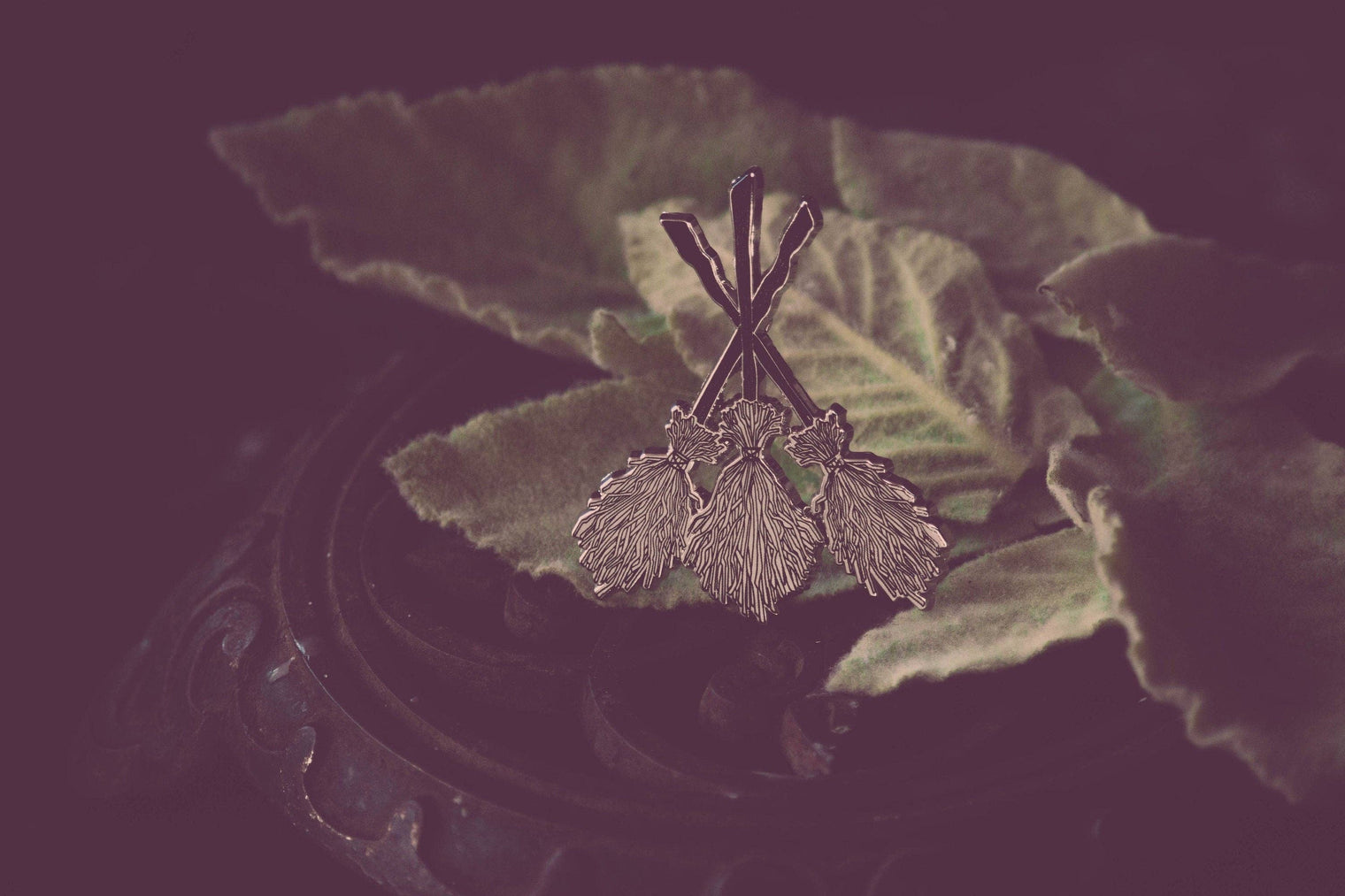 Power of Three Enamel Pin