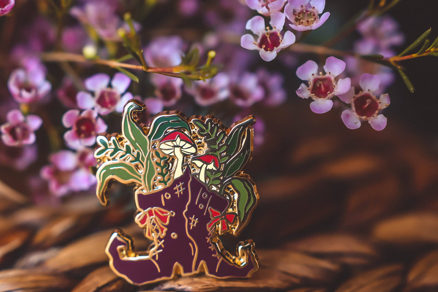 Green Witch Boots - Enamel Pin