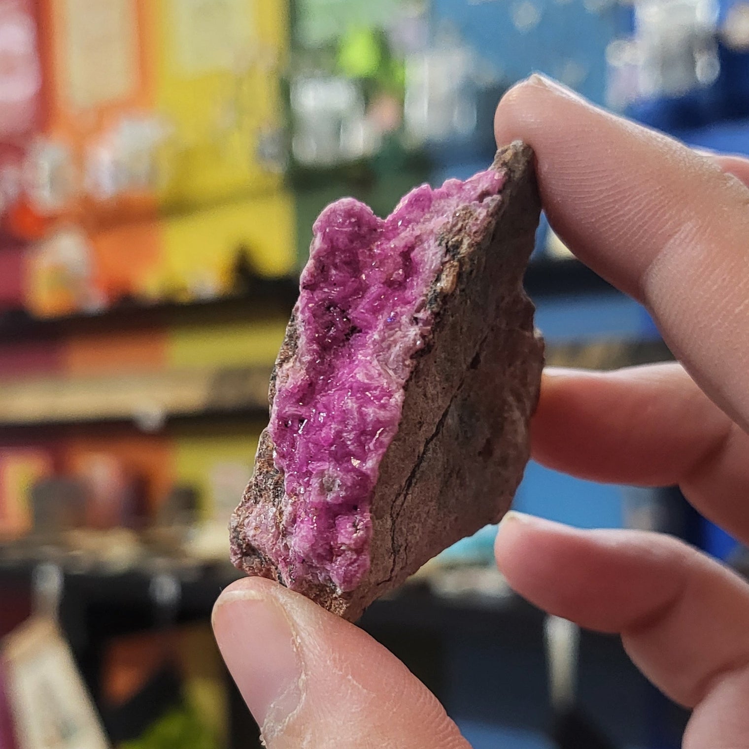 Cobalto Calcite Raw Pieces