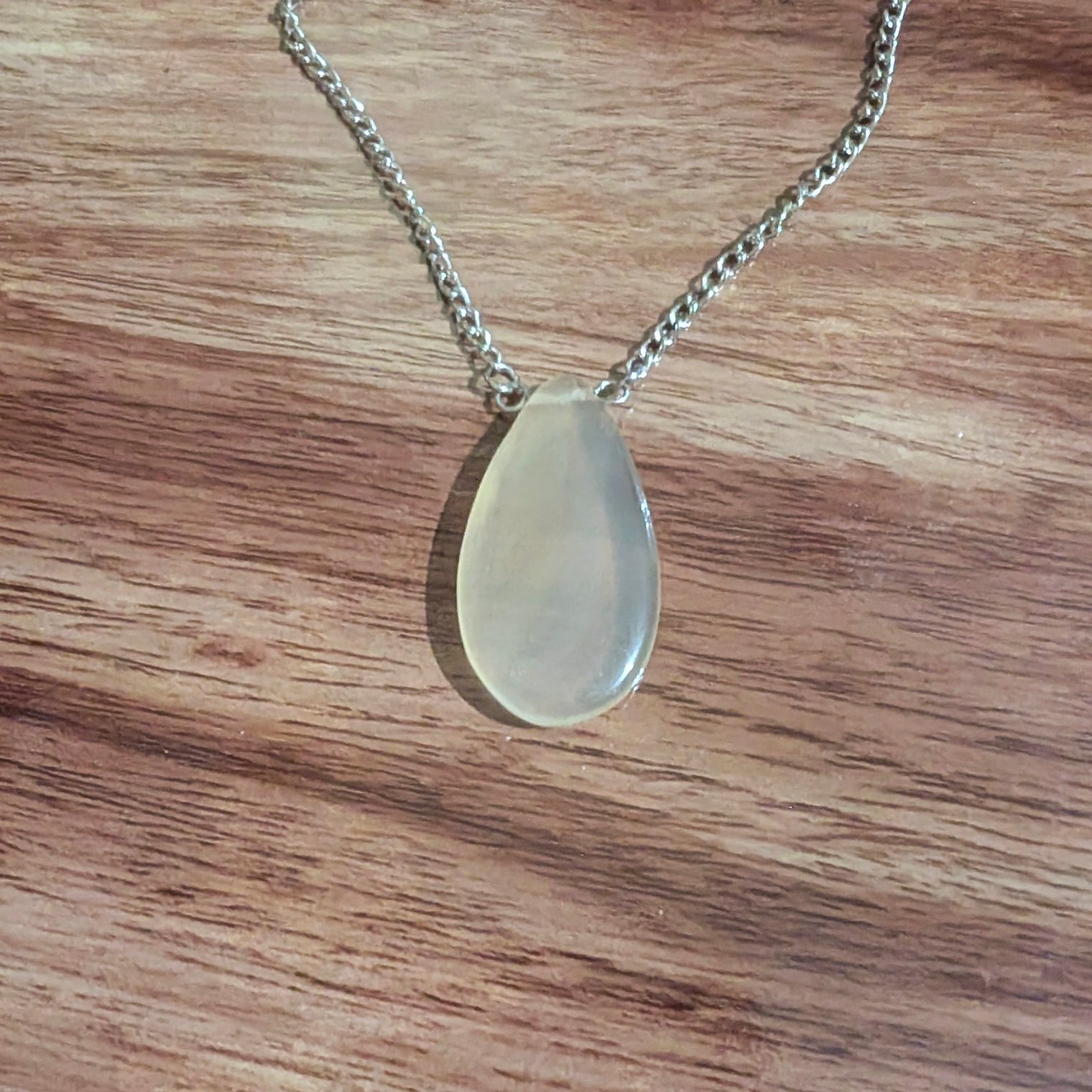 Clear Eye Agate necklace