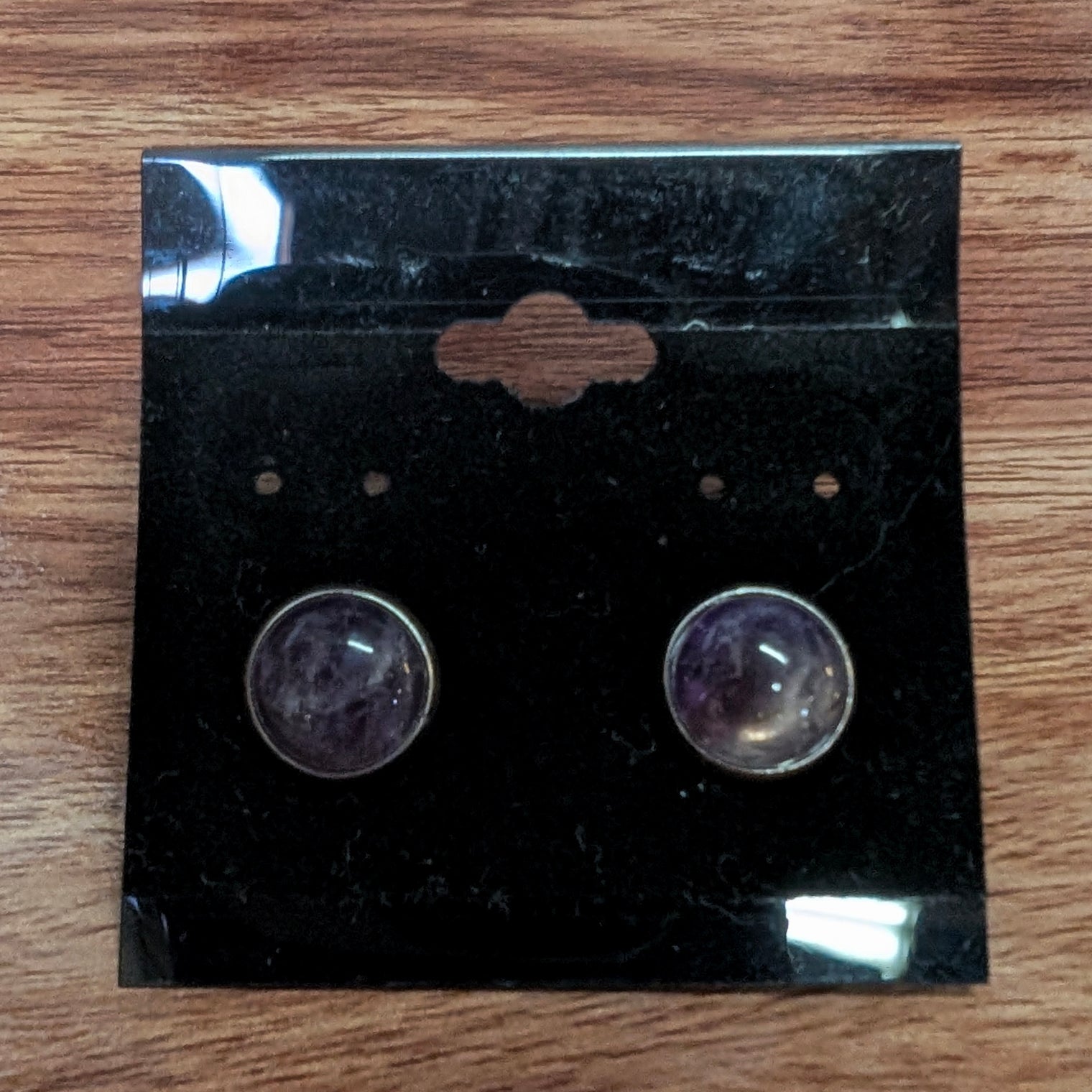 Amethyst earrings