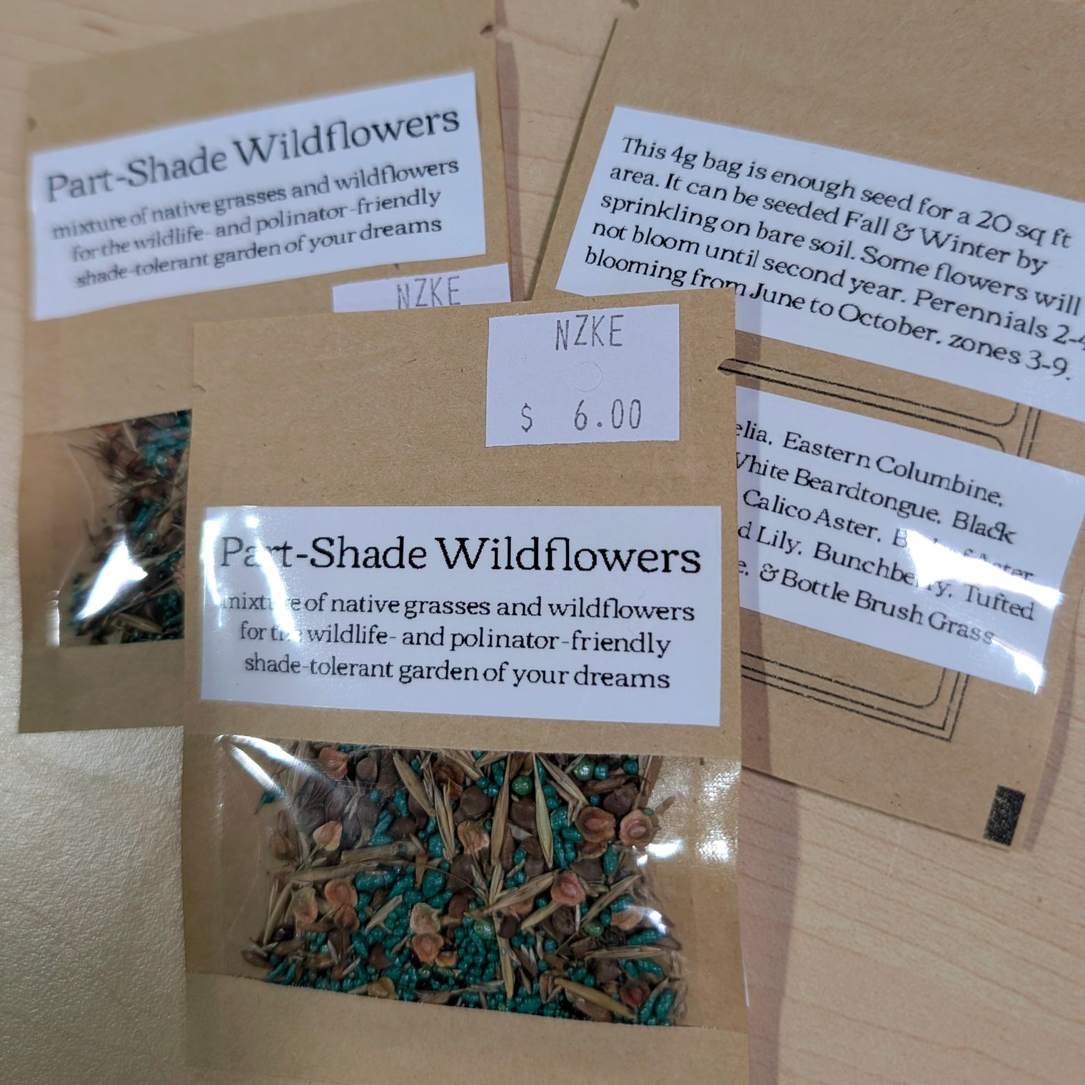 Native Wildflowers for Shade