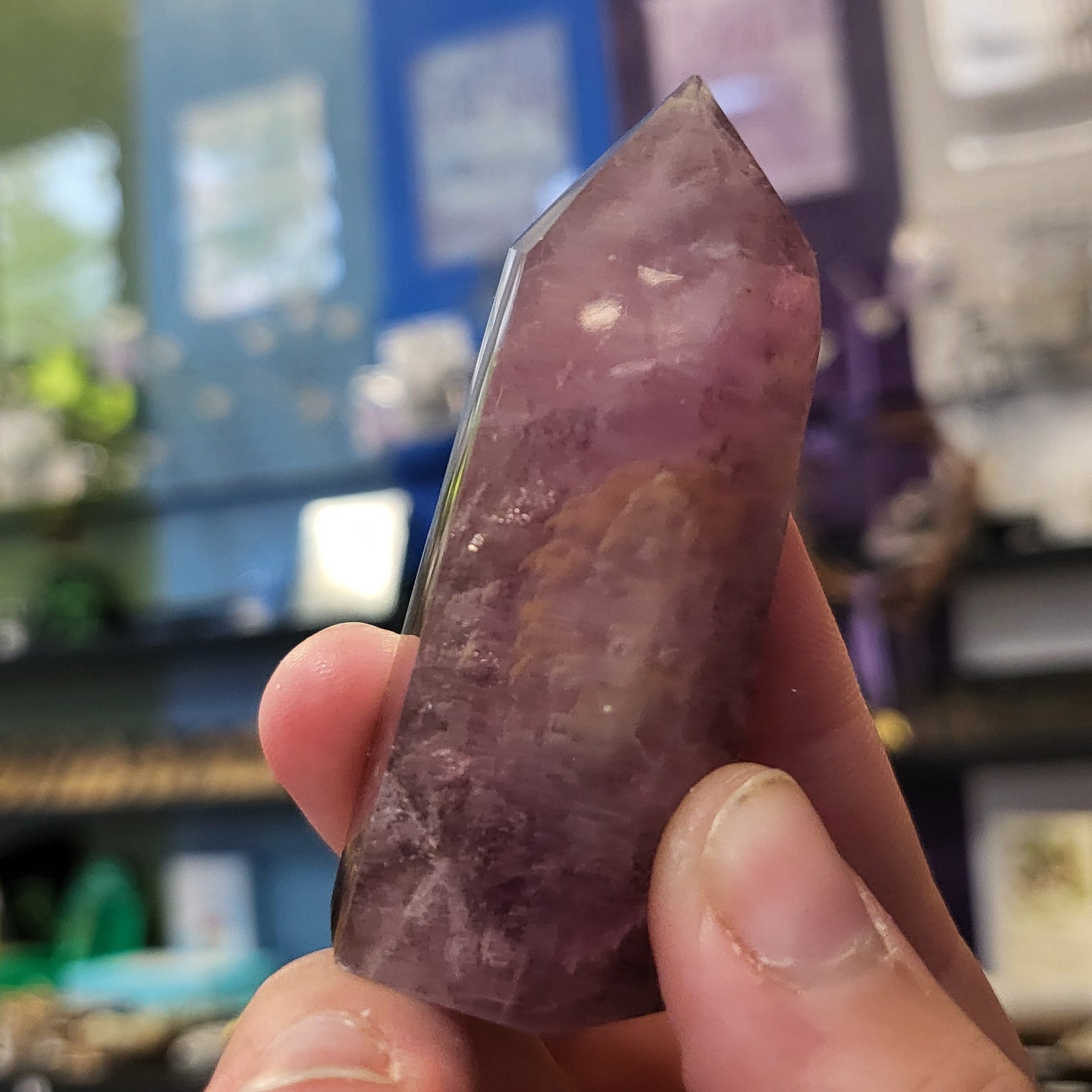 Purple Fluorite Small Tower