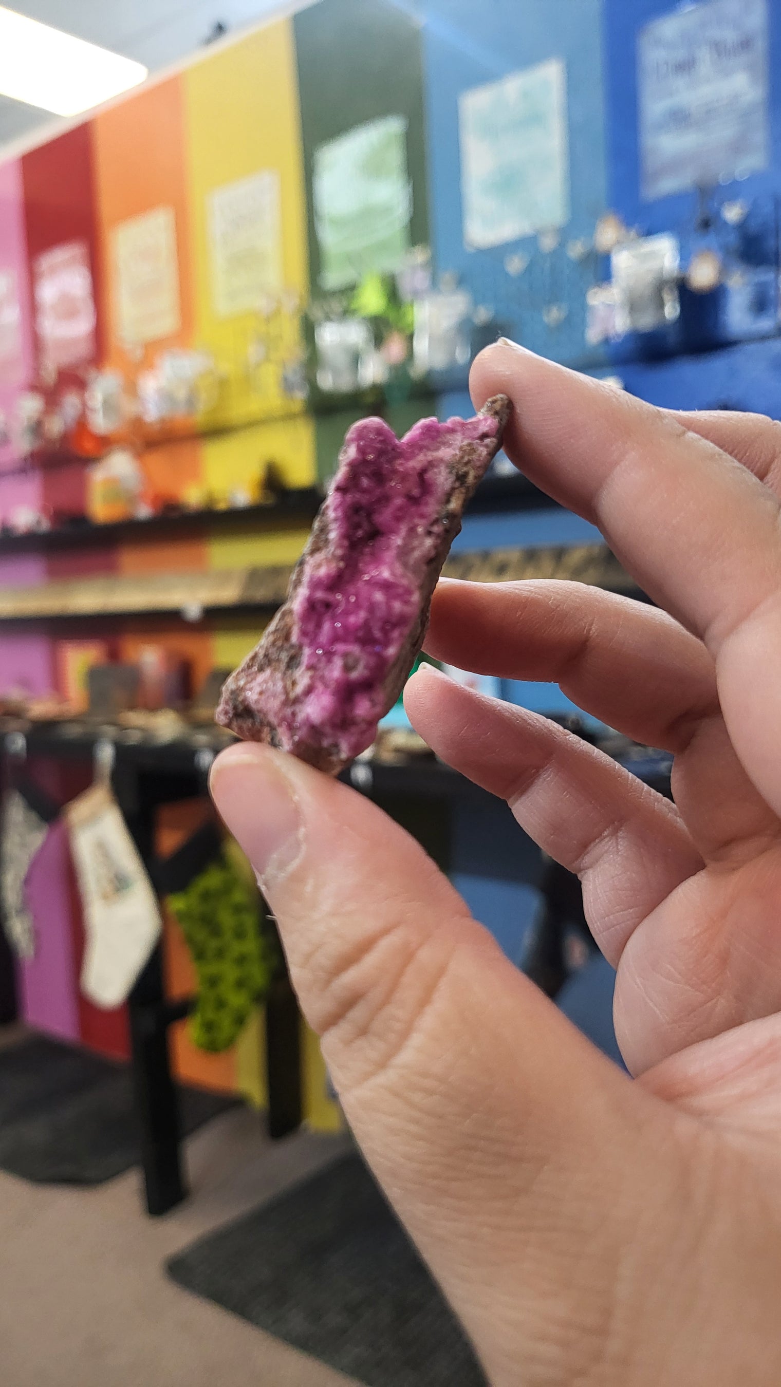 Cobalto Calcite Raw Pieces