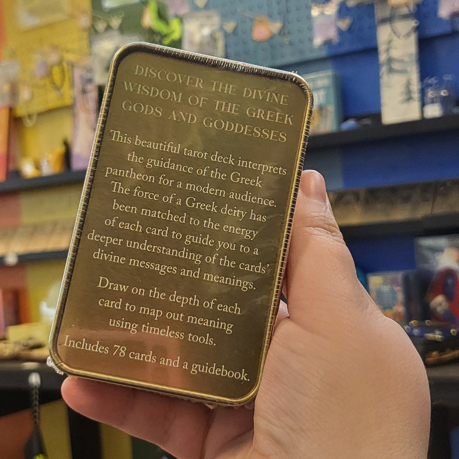 Mythos Tarot Pocket Oracle Tin