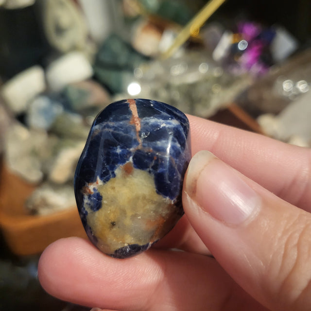 Sunset Sodalite Tumbles