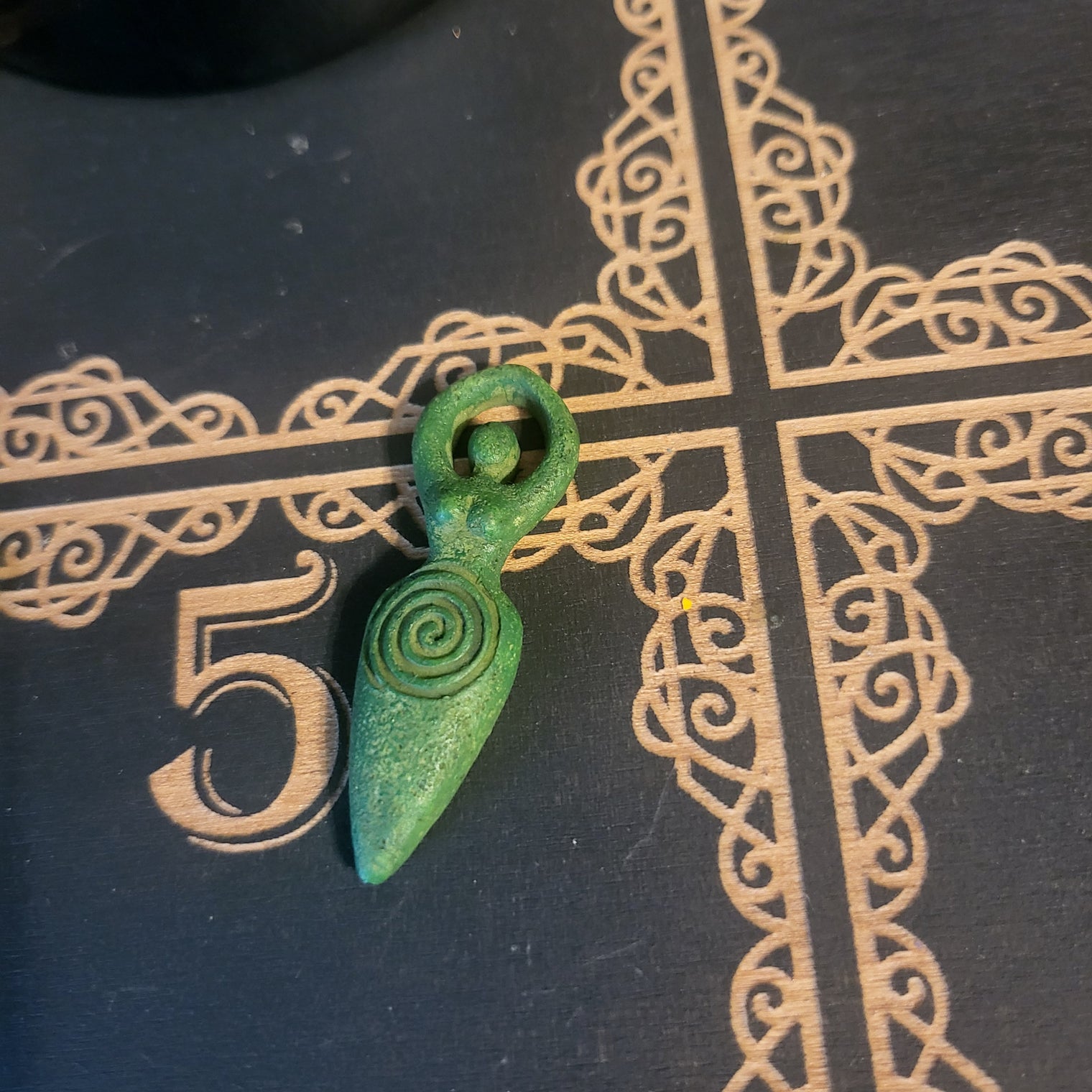 Mini Spiral Goddess