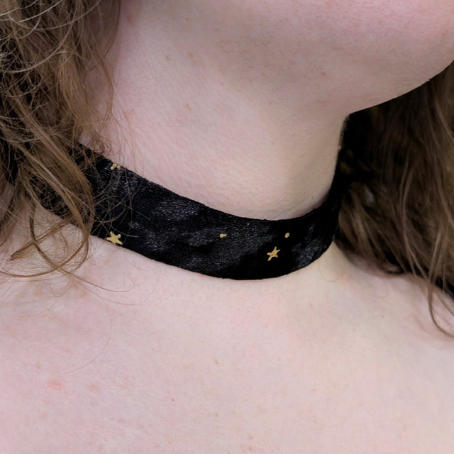 Starry Velvet Choker