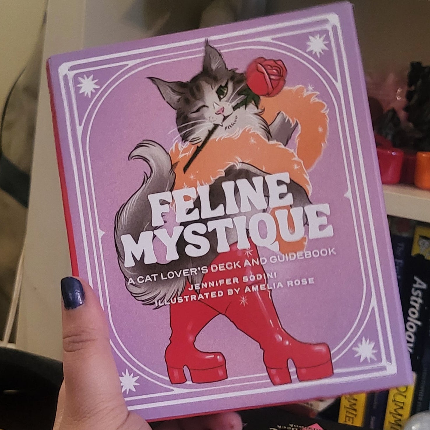 Feline Mystique: A Cat Lover's Deck and Guidebook
