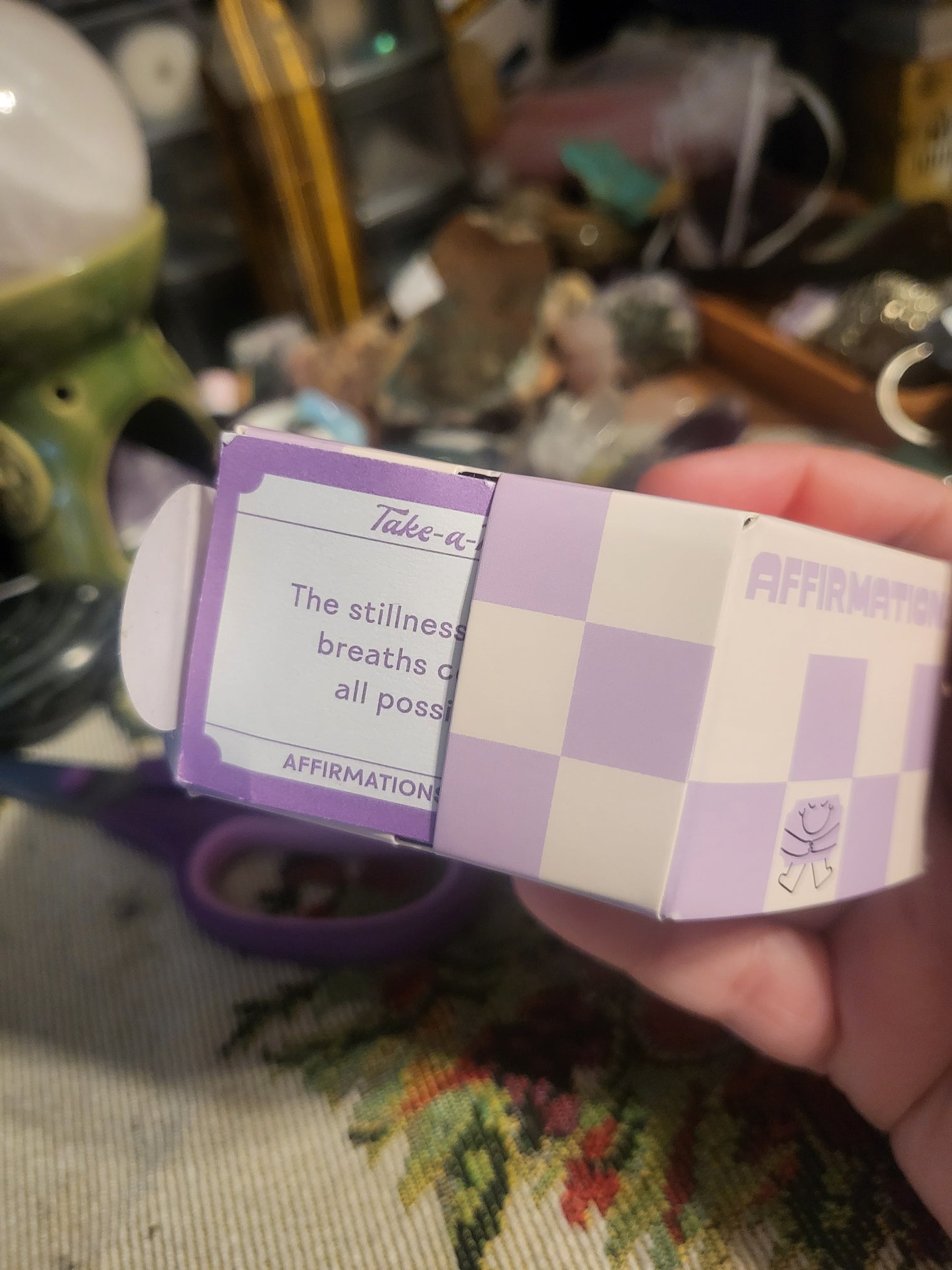 Take-A-Ticket Affirmations