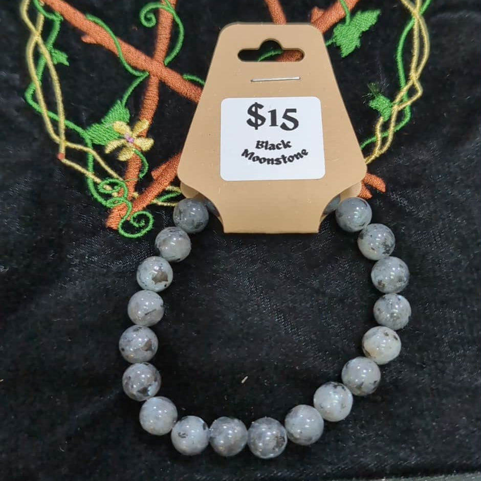 Black Moonstone Bracelet