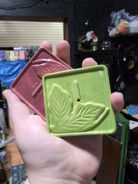 Square Ceramic Incense holder