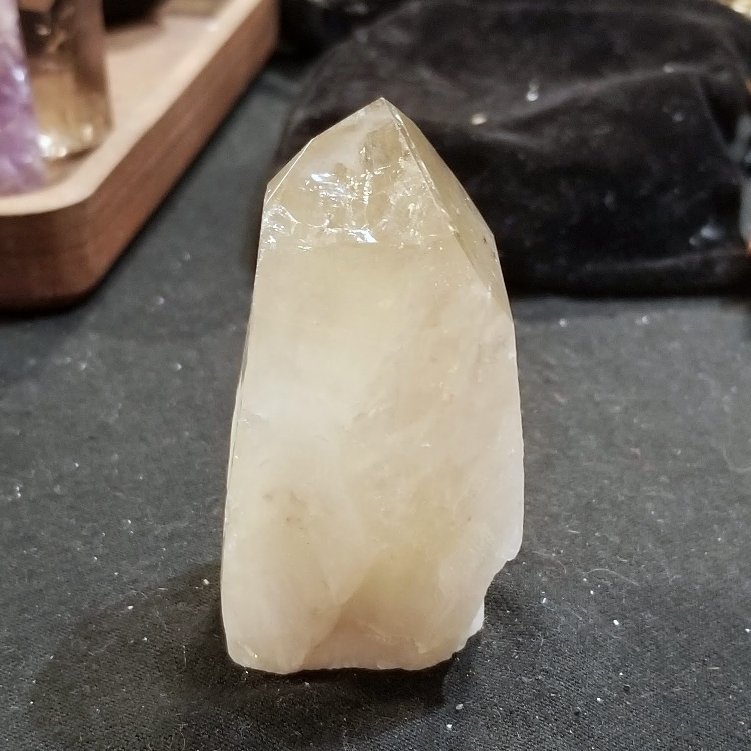 Natural Citrine Standing Points