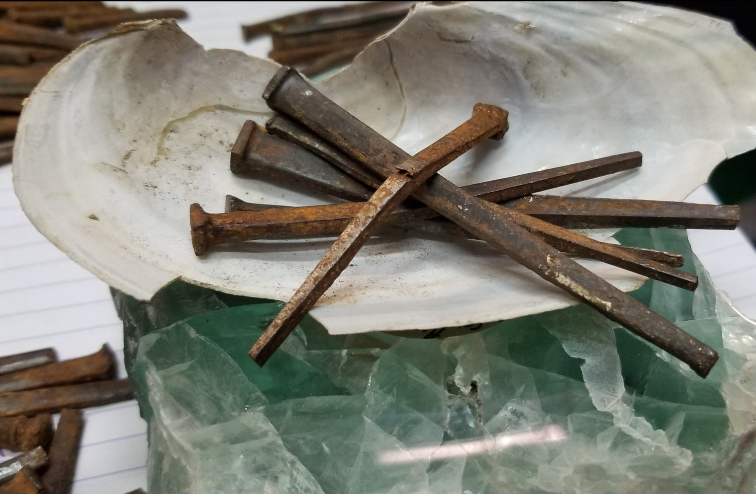 Antique "Coffin" Nails