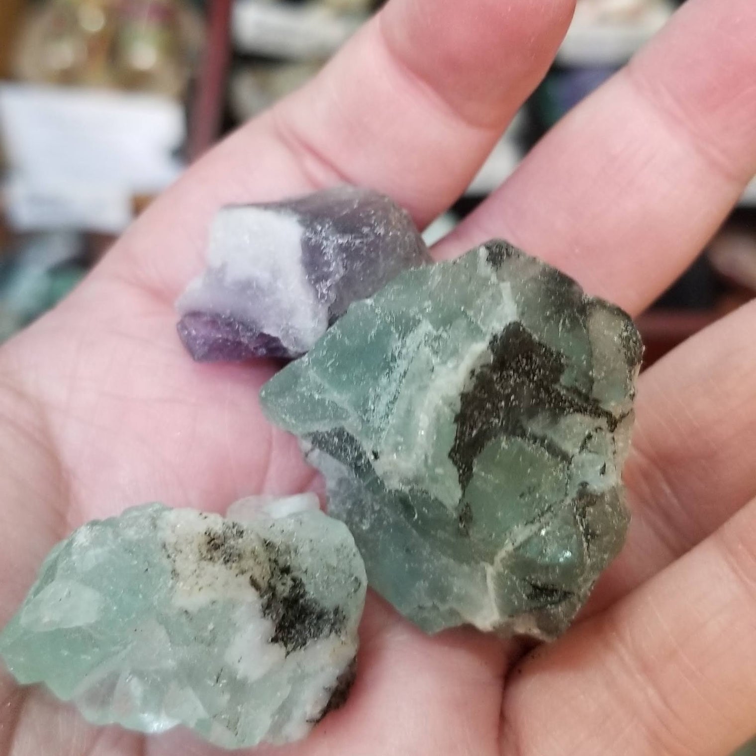Fluorite Chips