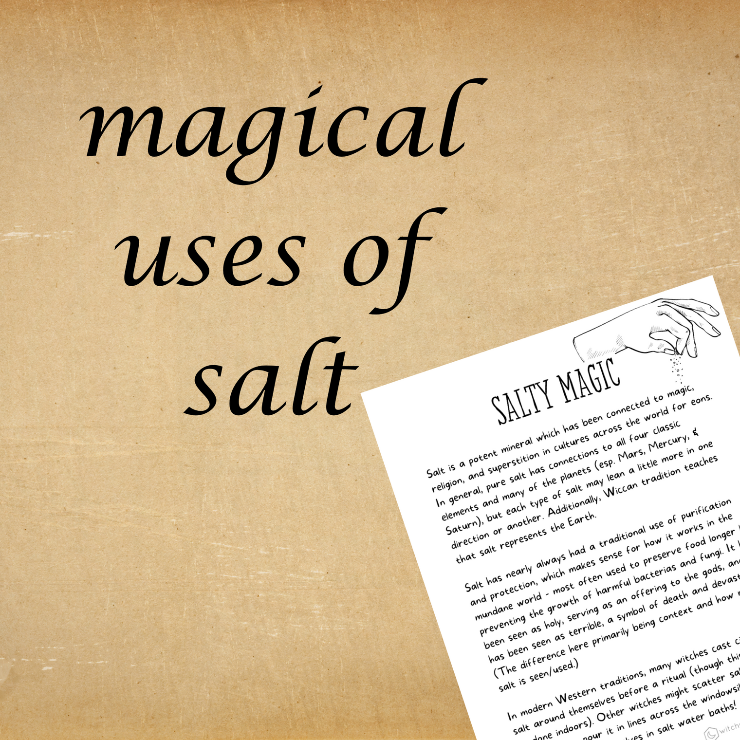 Book of Shadows Pages