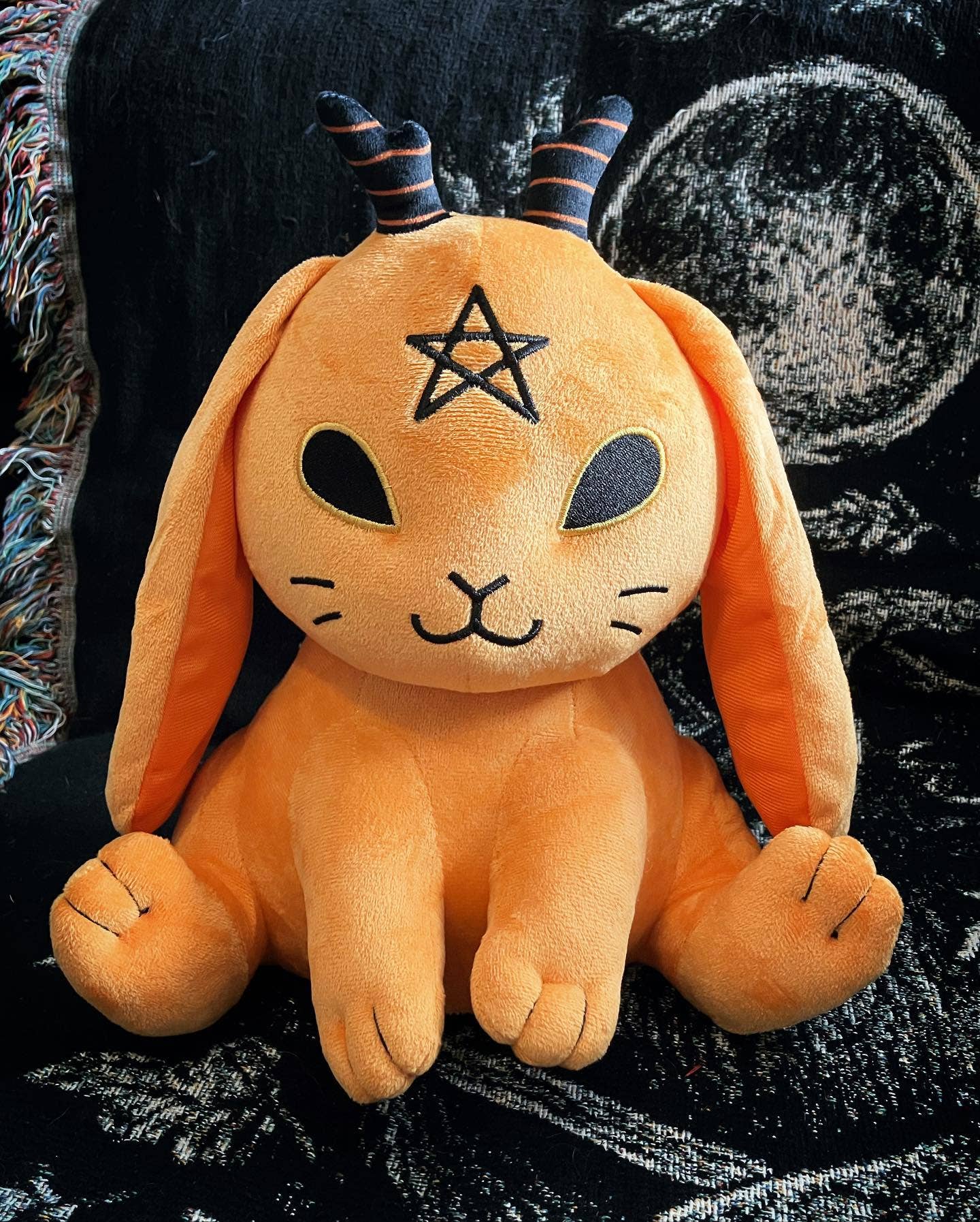 Halloween Demonic Bunny Plush