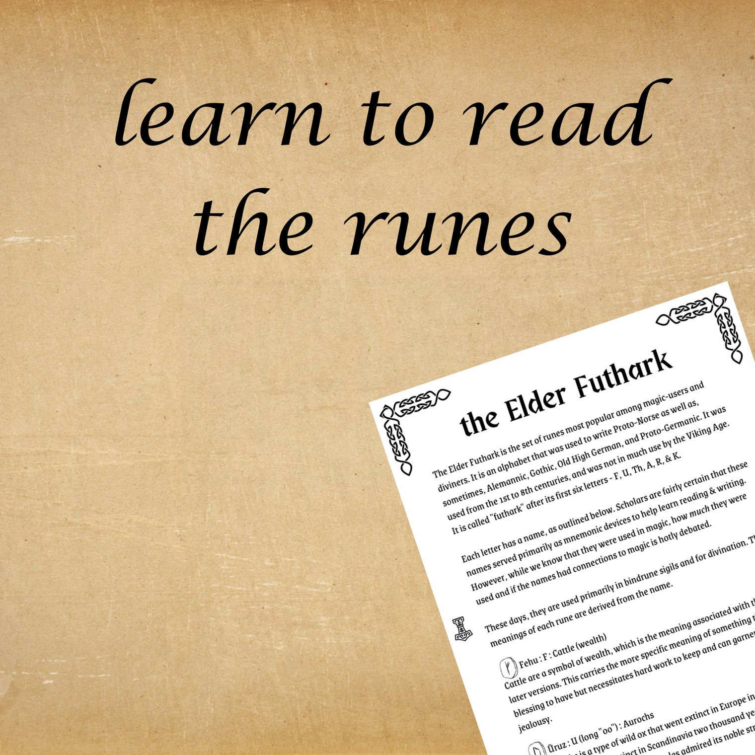 Book of Shadows Pages